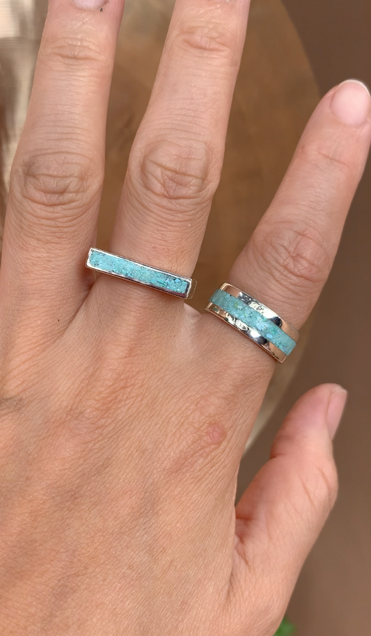 Golden Hill Inlay Rings