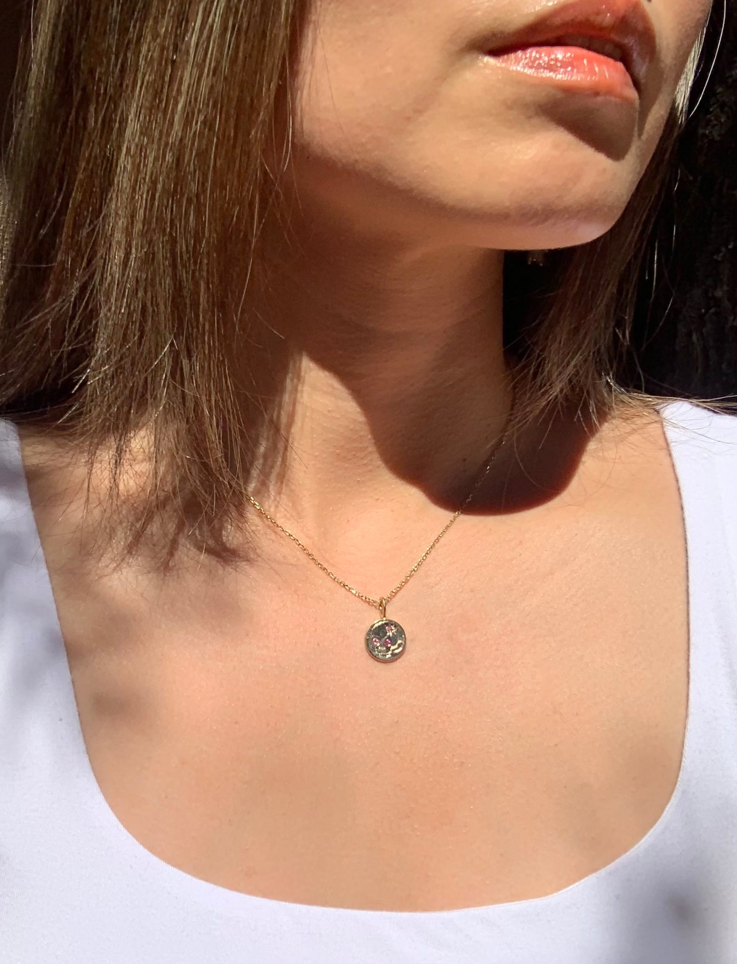 Skull Charm in 14KG