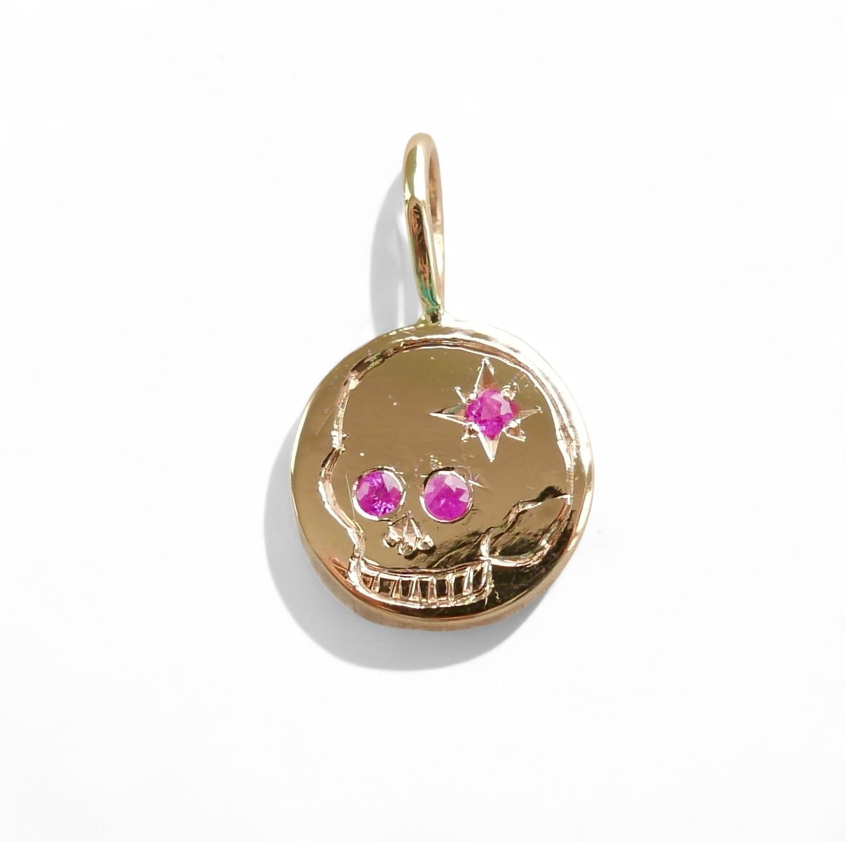 Skull Charm in 14KG