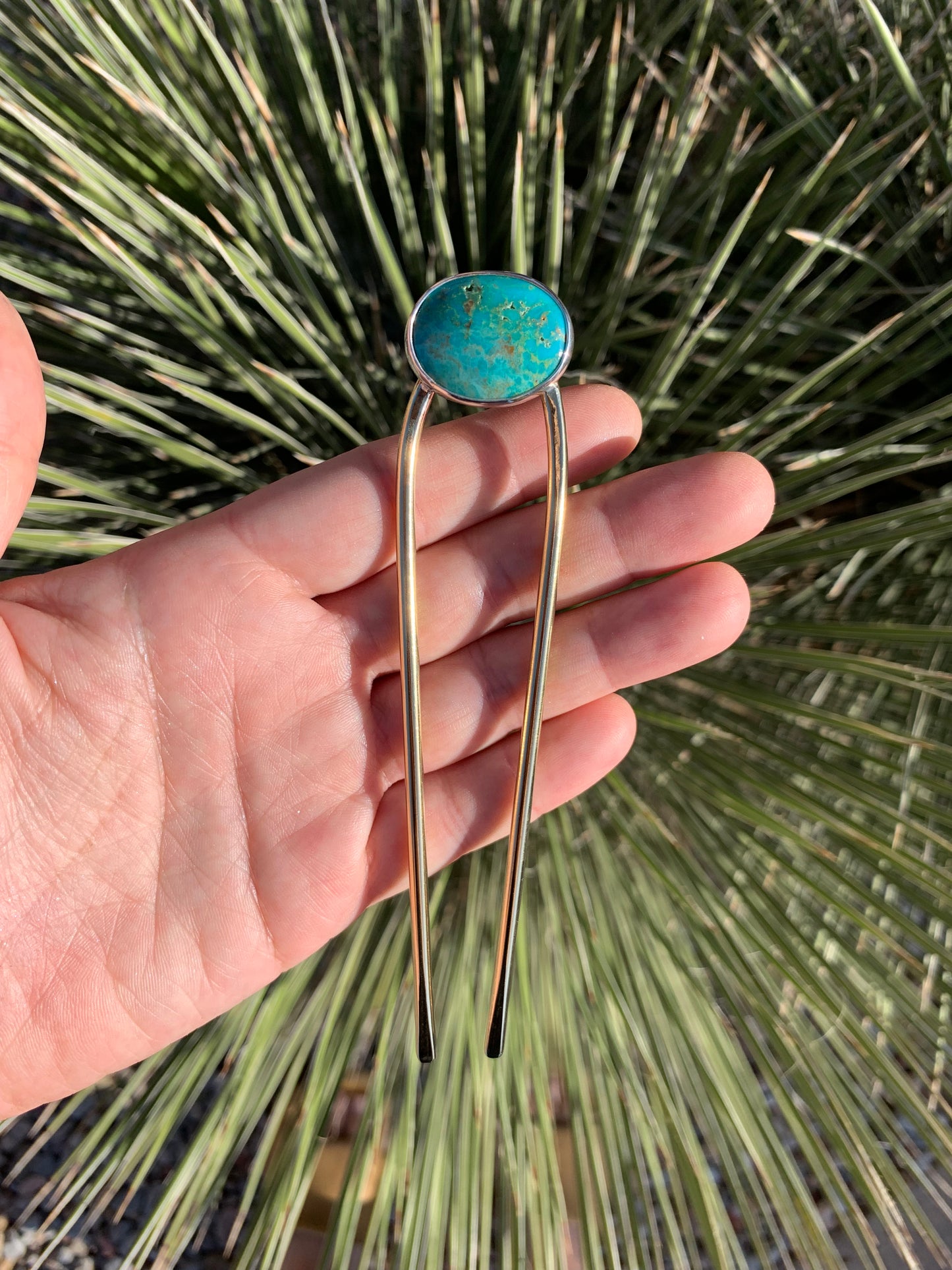Turquoise Mountain Hair Pin