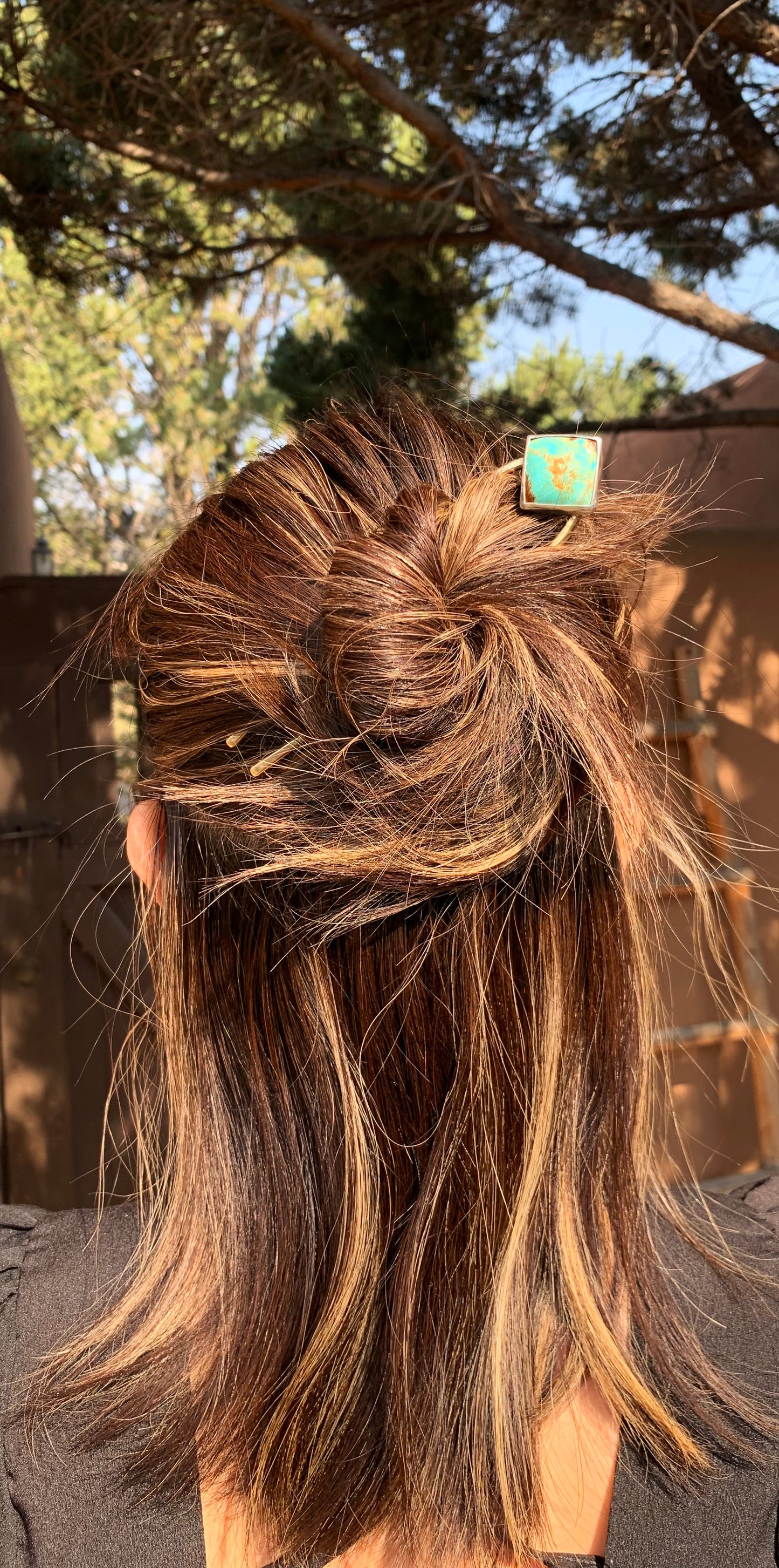 Nevada Turquoise Hair Pin