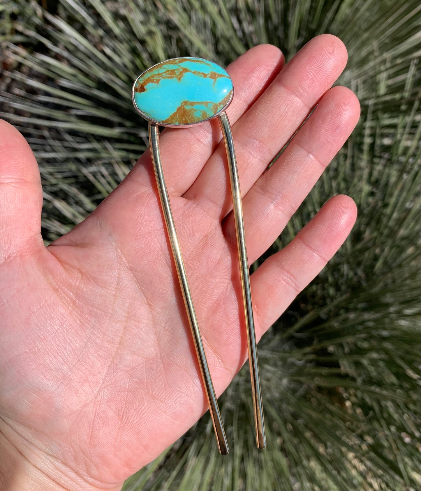 Nevada Turquoise Hair Pin