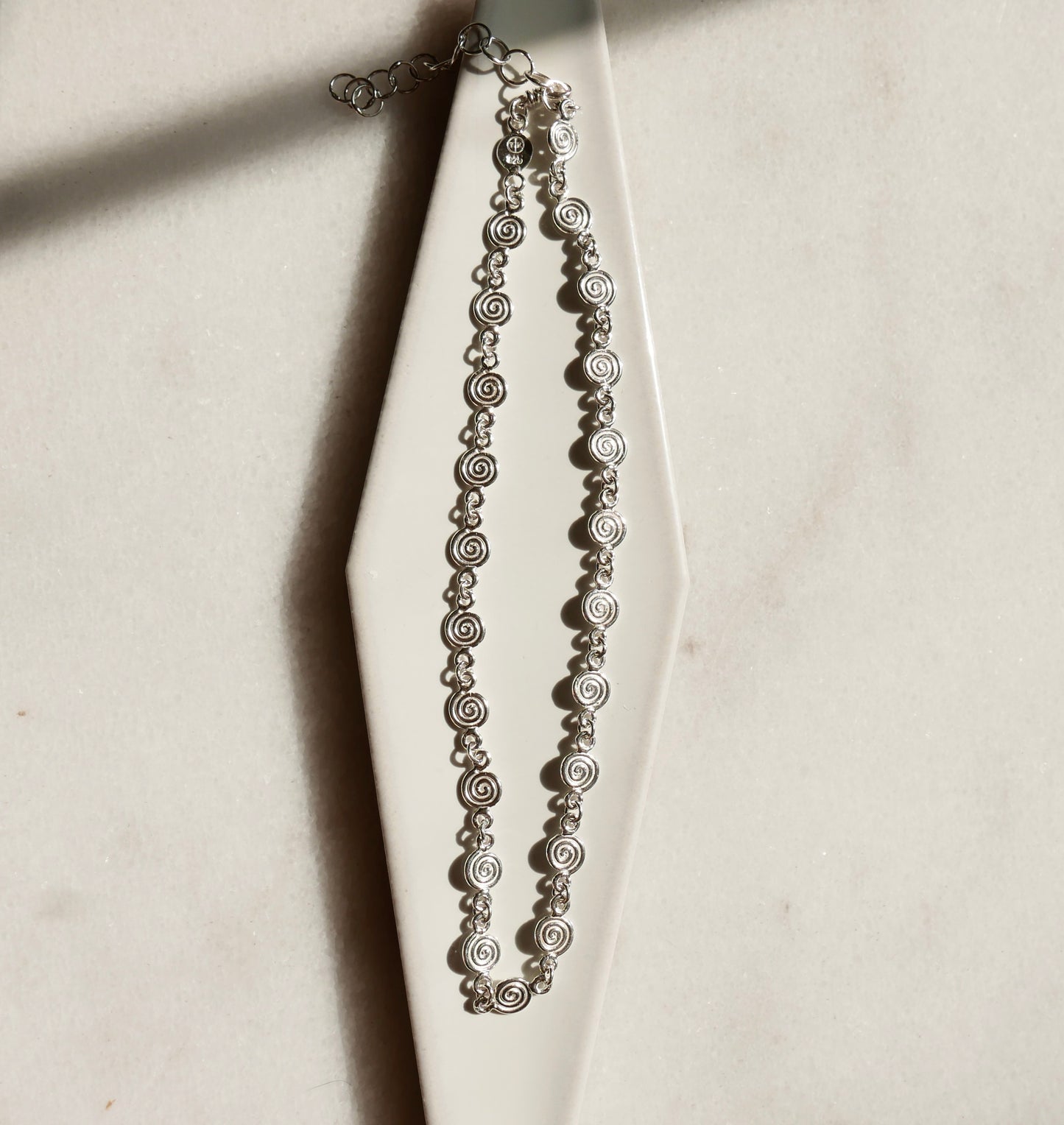 Spiral Chain Necklace