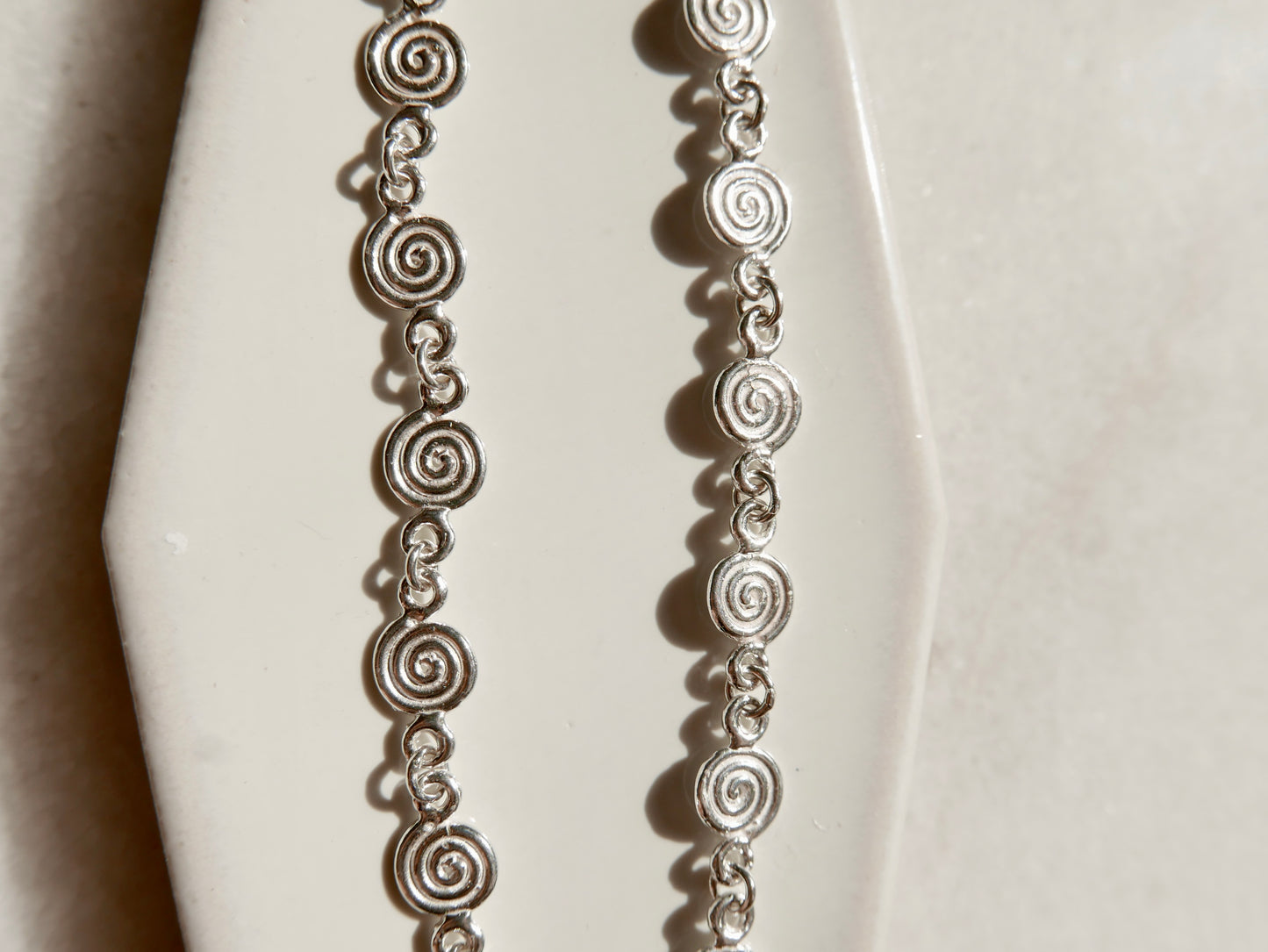 Spiral Chain Necklace