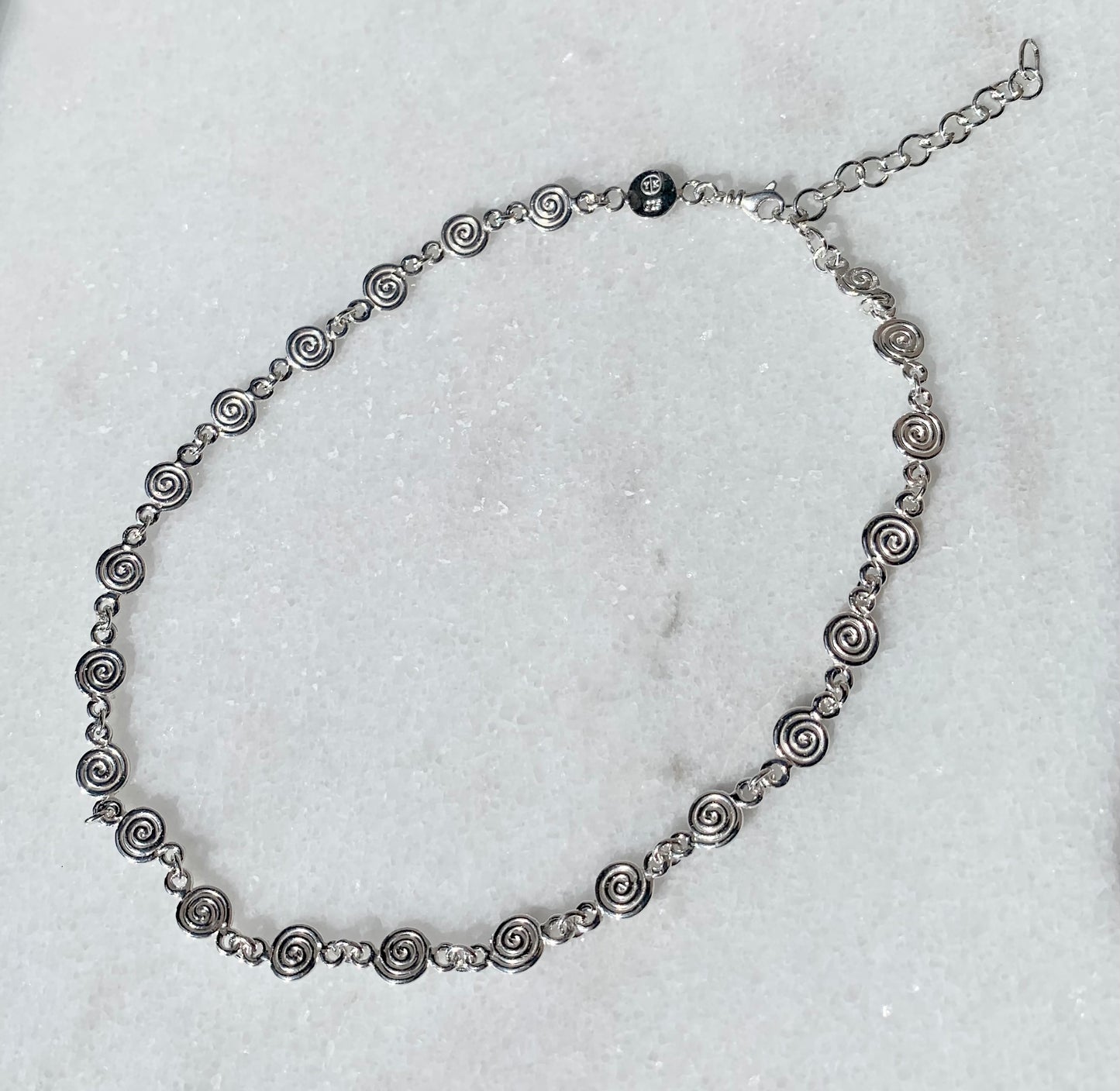 Spiral Chain Necklace
