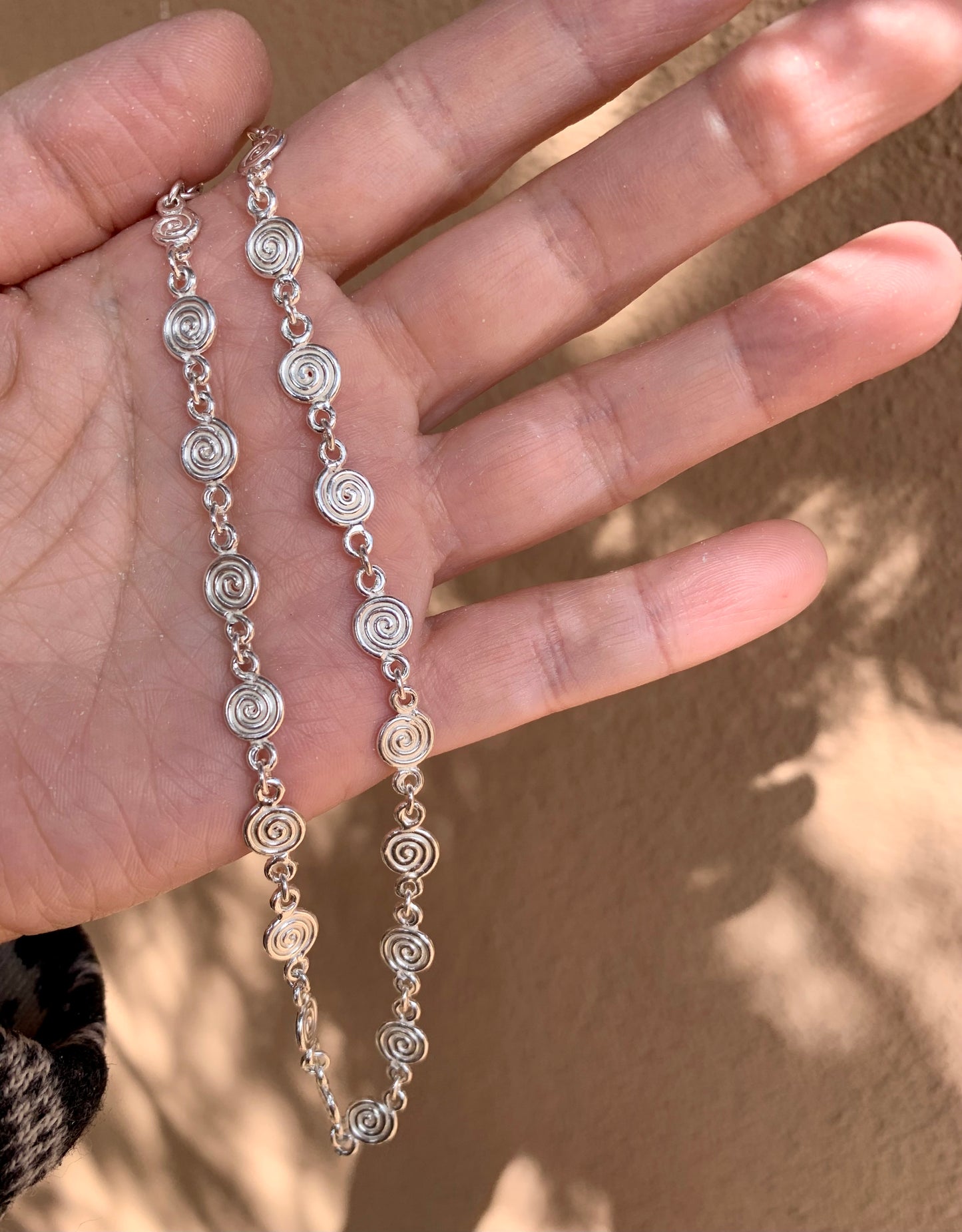 Spiral Chain Necklace