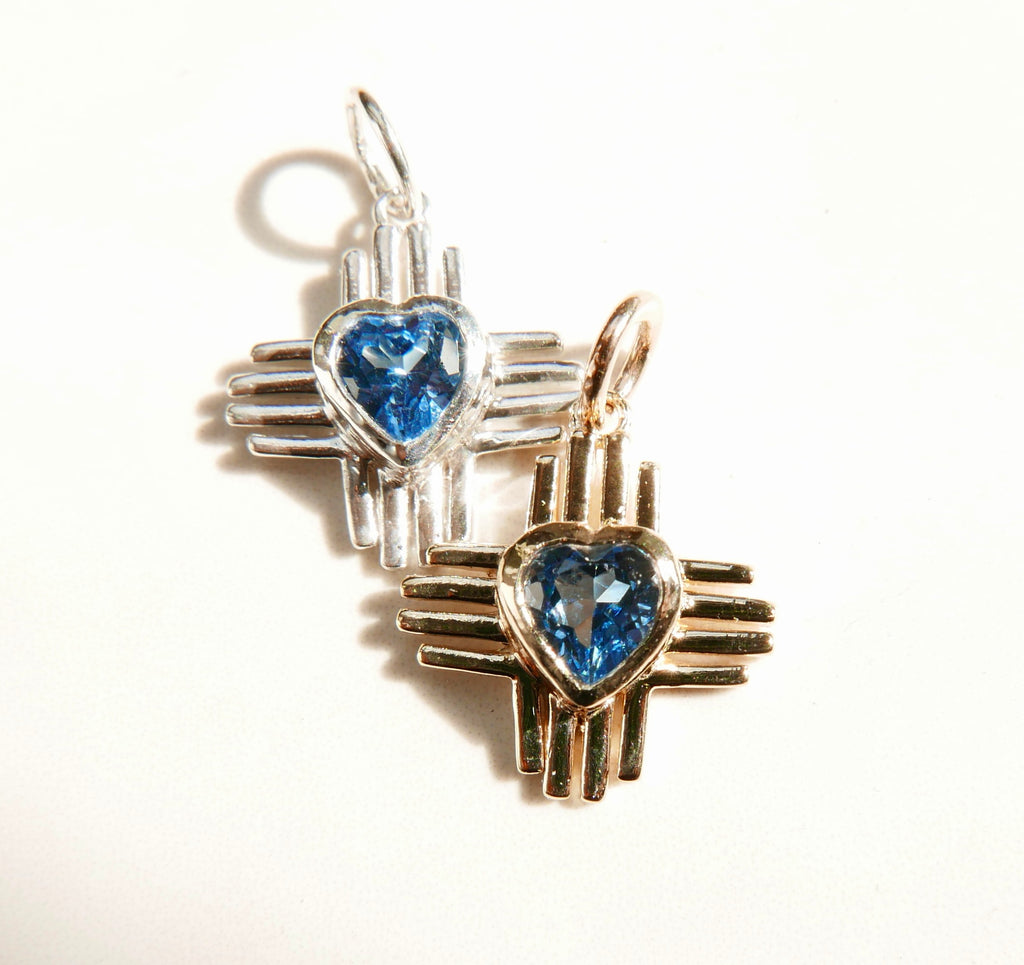 Zia Charm in 10K gold
