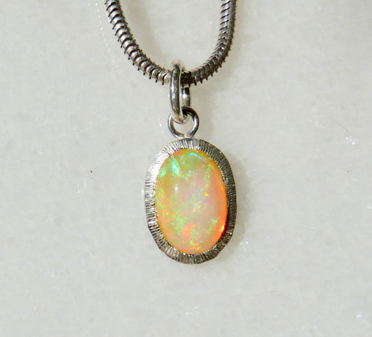 Ethiopian Opal Necklace