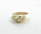 Sunrise Sunset Ring in 14K gold
