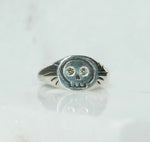 Yellow Skull Ring