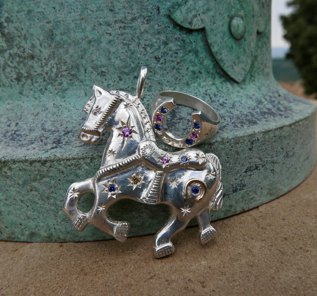 Horse Pendant Necklace