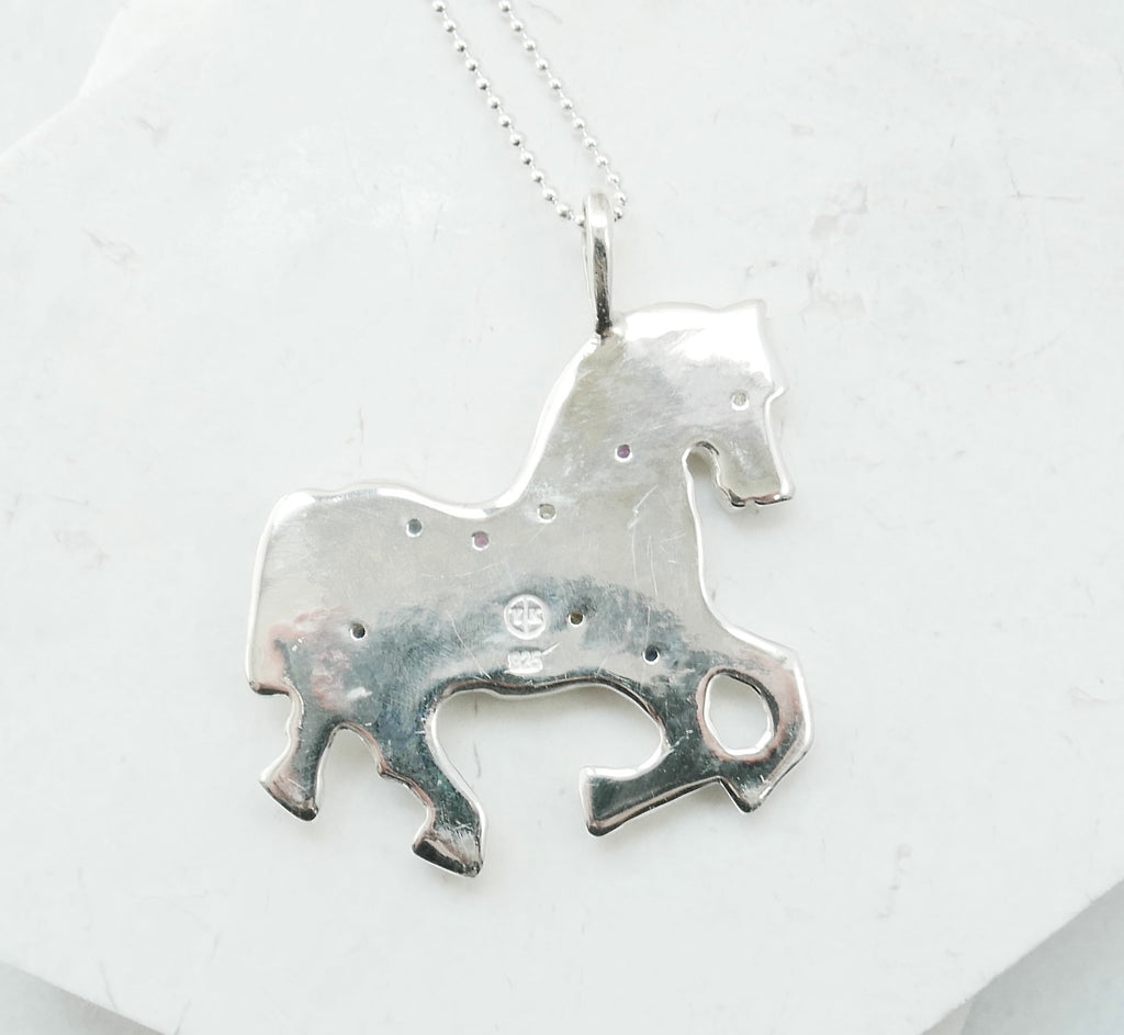 Horse Pendant Necklace