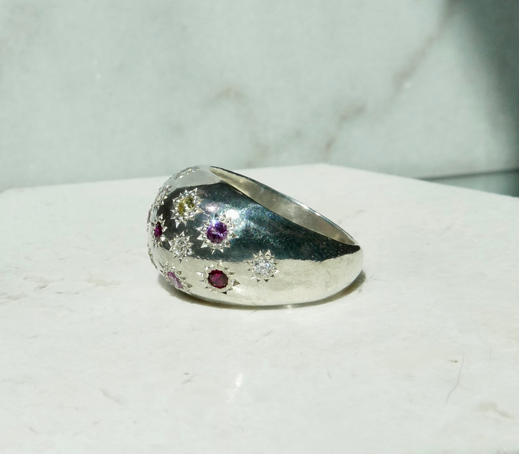 Stardust Dome Ring