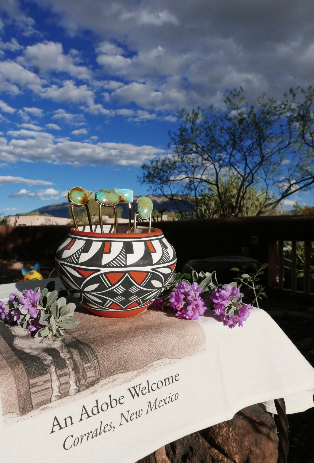 Patagonia Turquoise Hair Pin