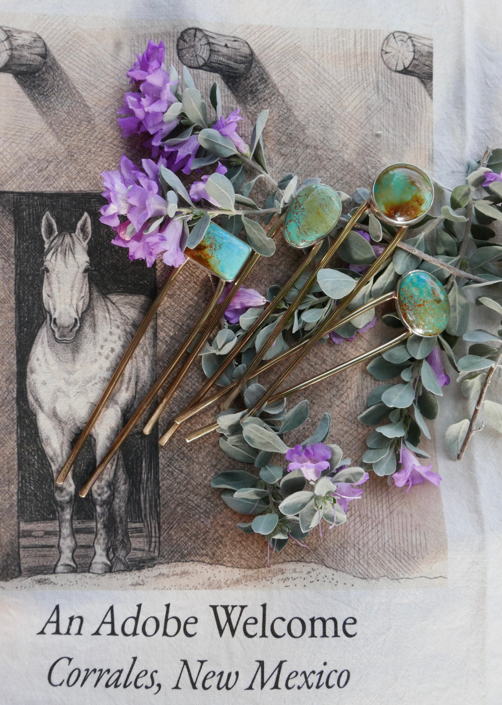 Patagonia Turquoise Hair Pin