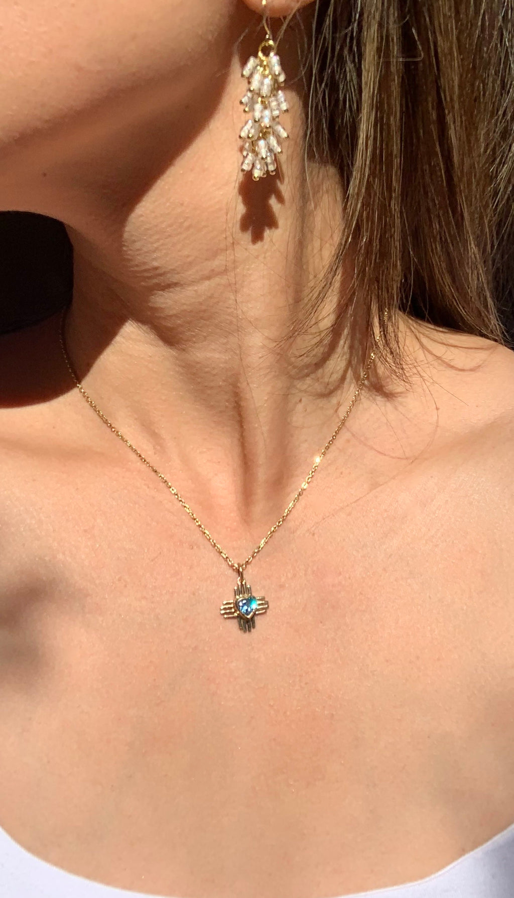 Zia Charm in 10K gold