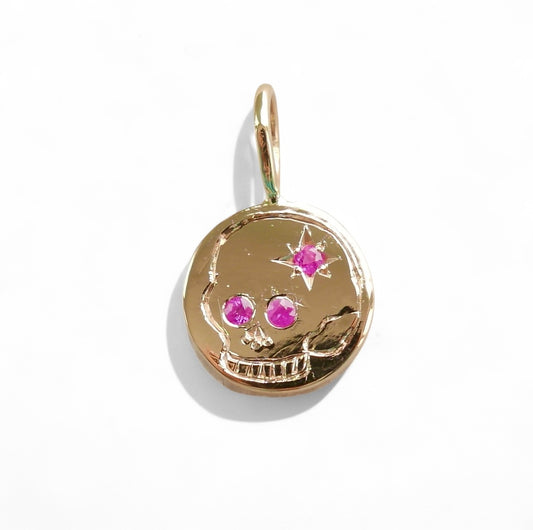 Skull Charm in 14KG