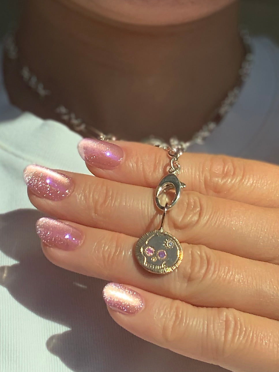 Skull Charm in 14KG