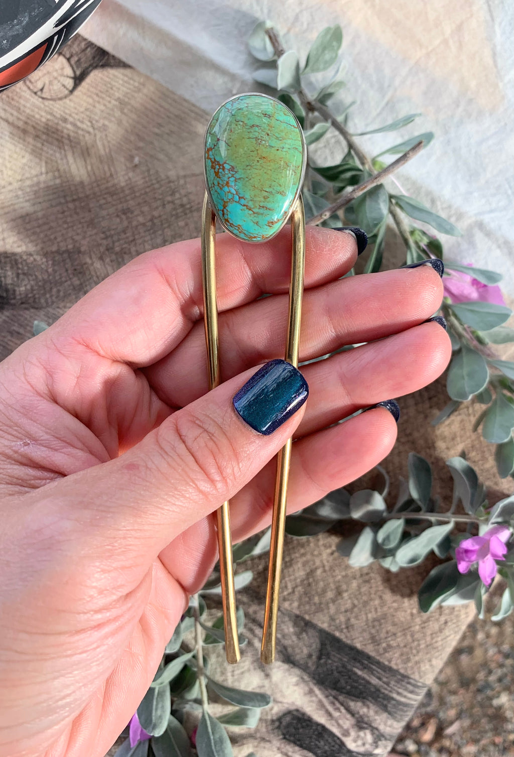 Patagonia Turquoise Hair Pin