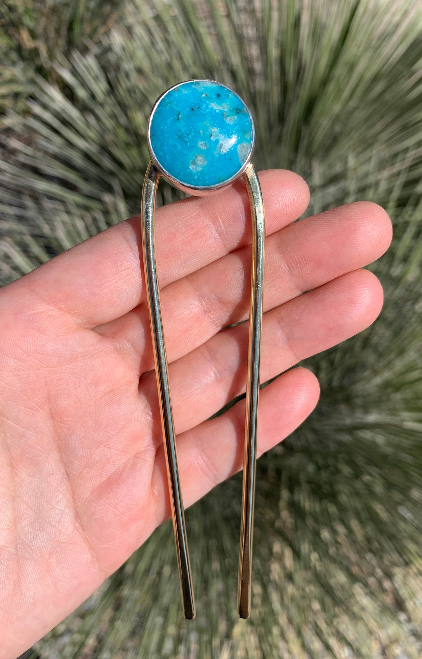 Turquoise Mountain Hair Pin