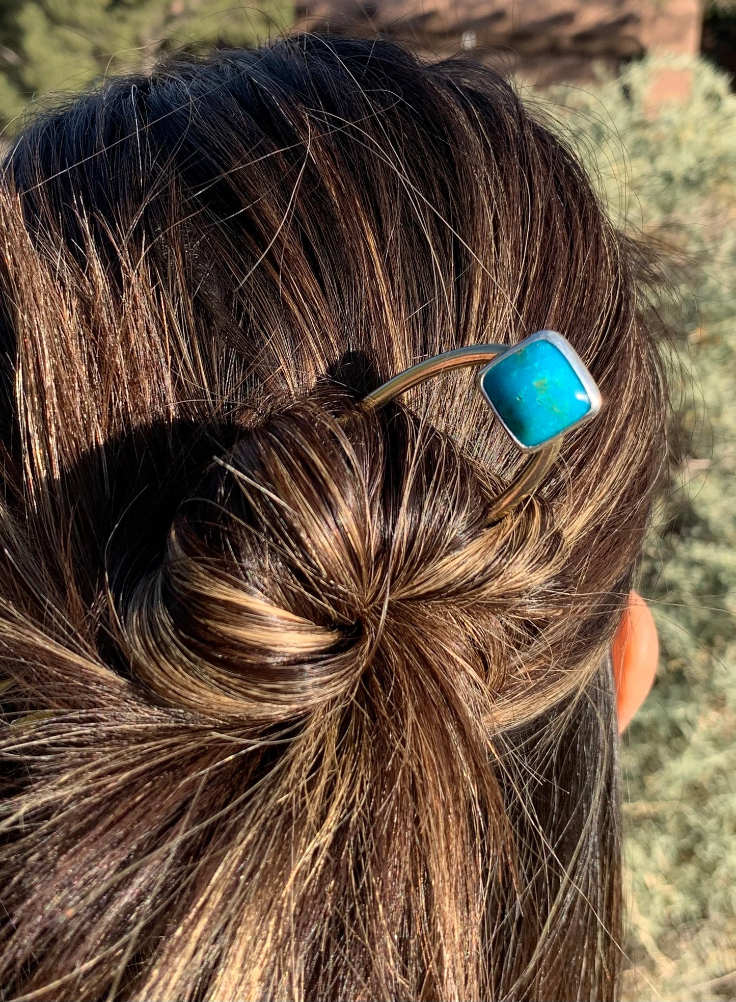 Turquoise Mountain Hair Pin