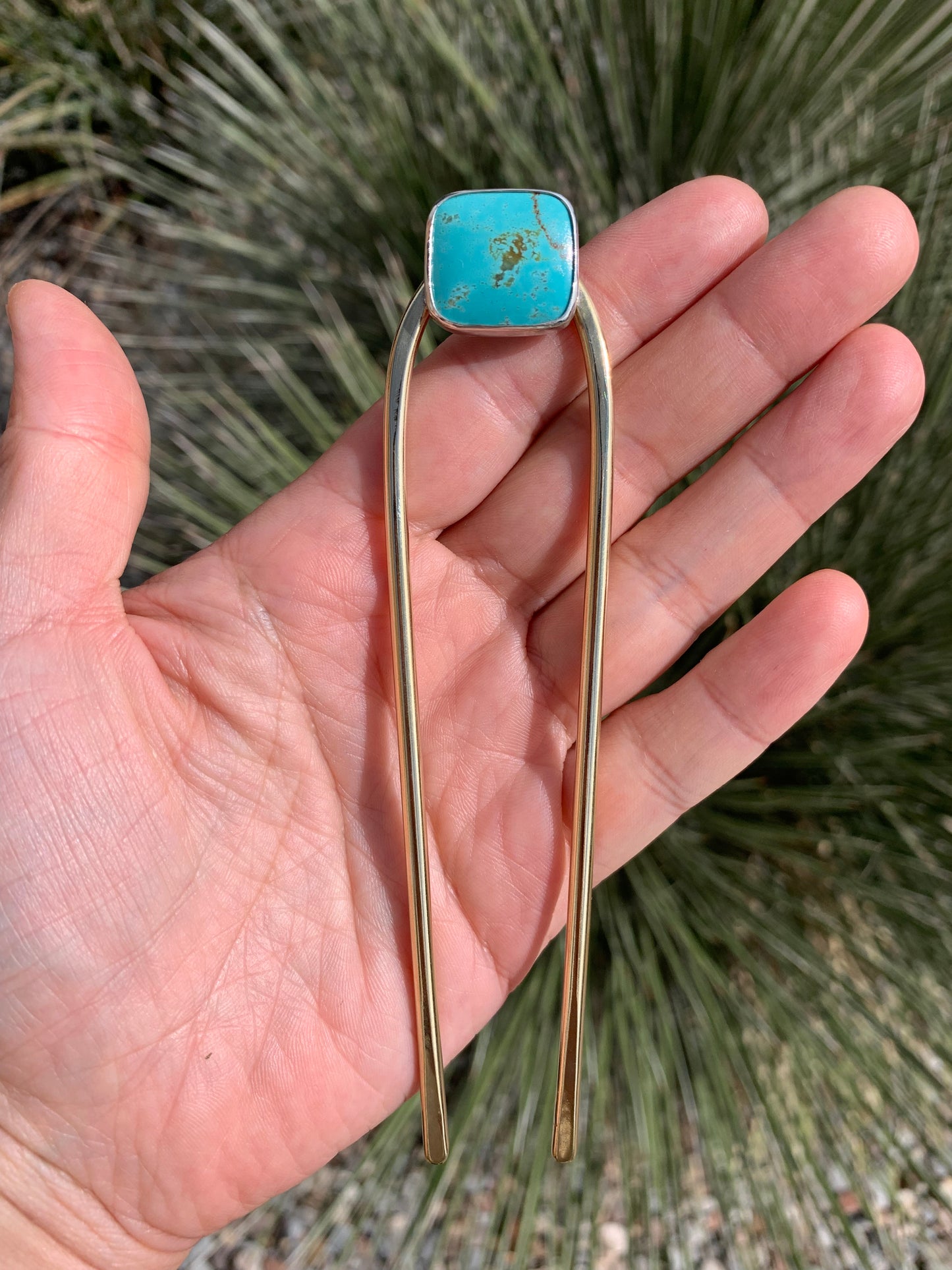 Nevada Turquoise Hair Pin