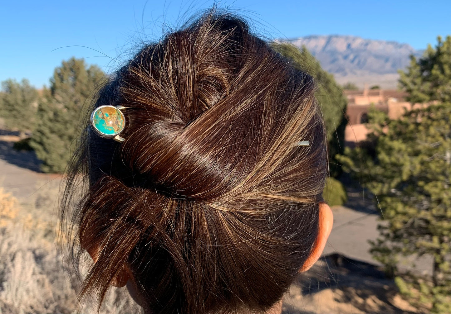 Nevada turquoise Hair Pin