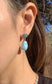 Golden Hill Turquoise Earrings