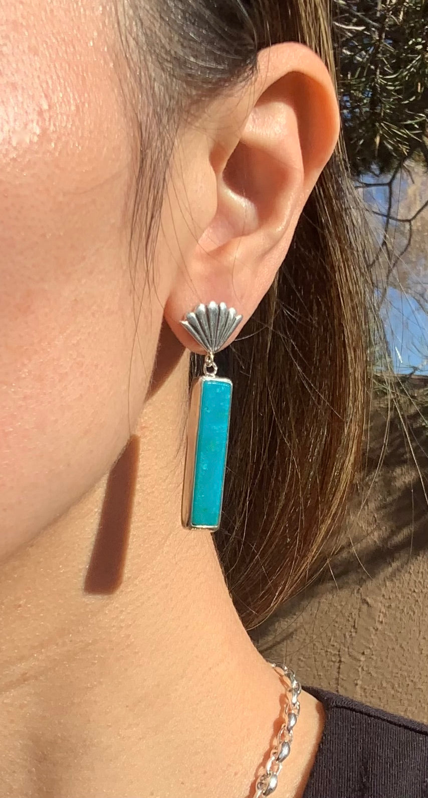 Turquoise Mt Earring