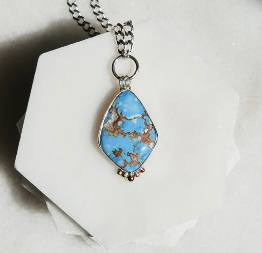 Golden Hill Turquoise Necklace