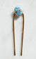Gold Hill turquoise Hair Pin