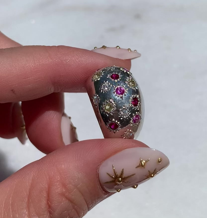 Stardust Dome Ring