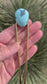 Golden Hill Turquoise Hair Pin Large