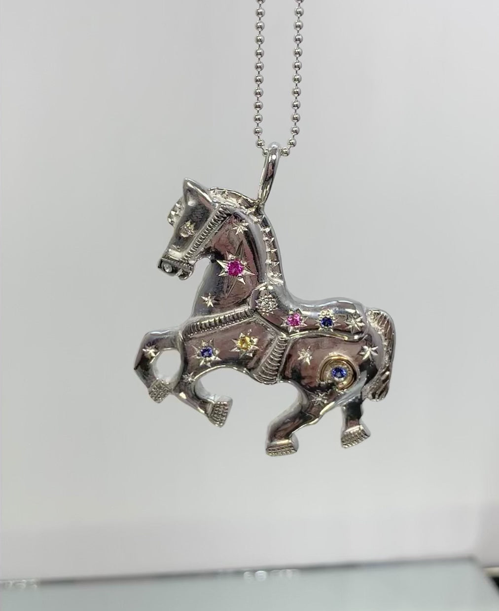 Horse Pendant Necklace