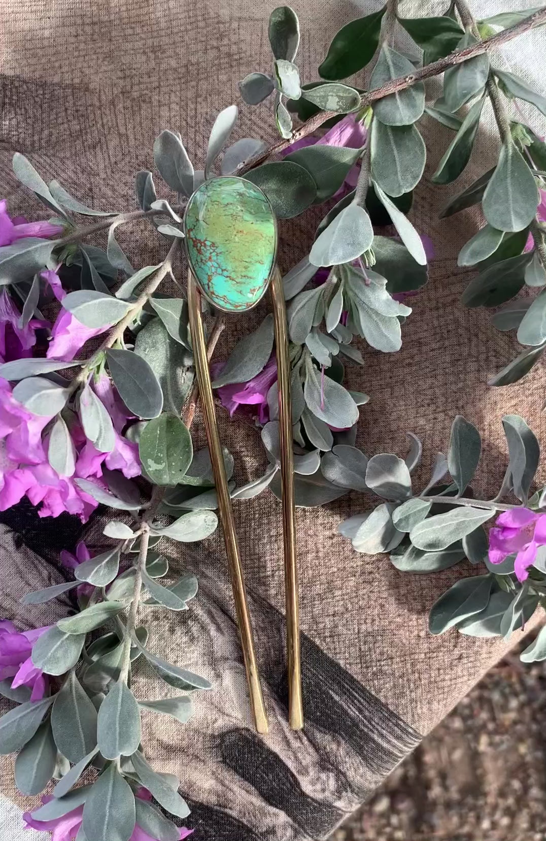 Patagonia Turquoise Hair Pin