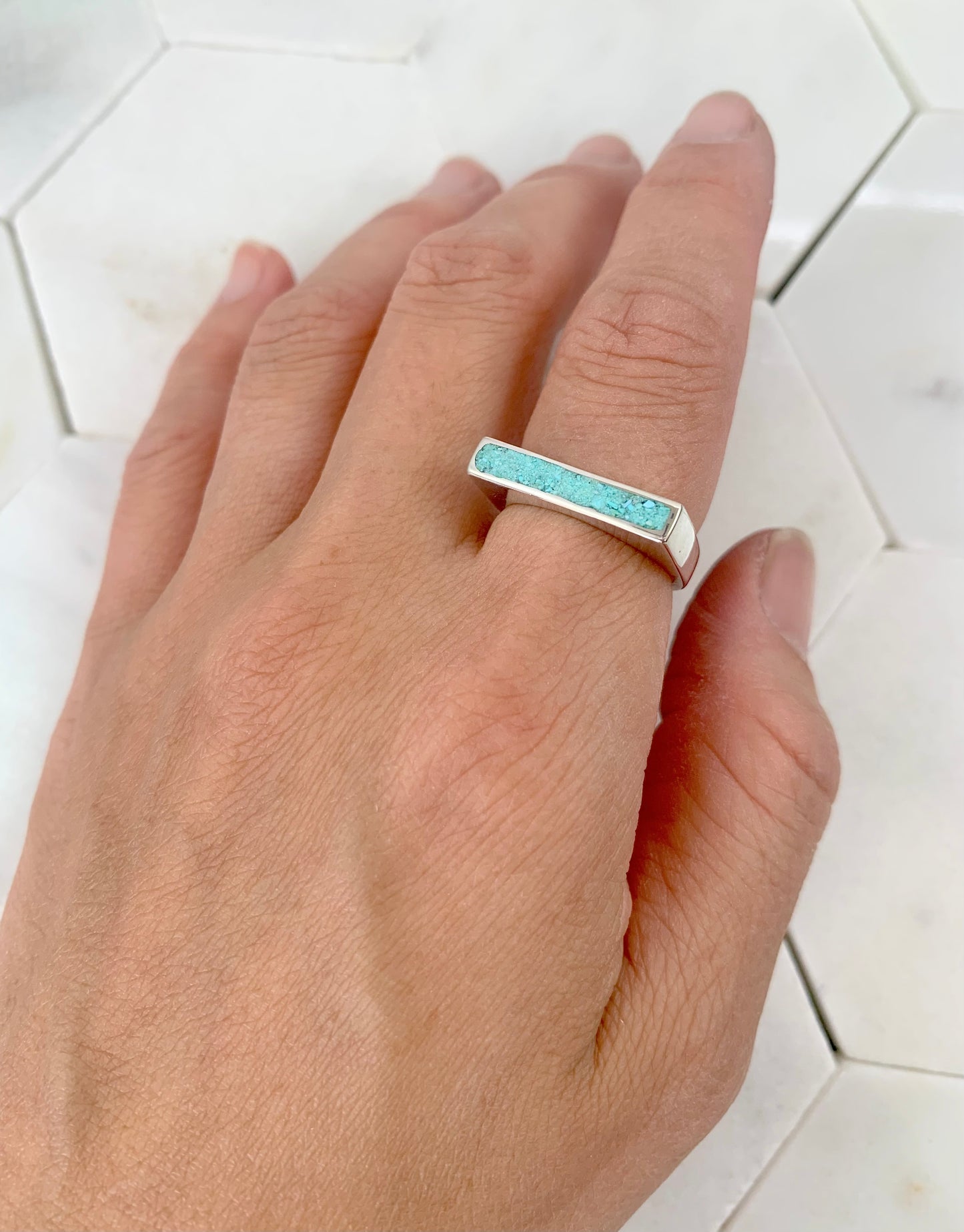 Turquoise Inlay Ring