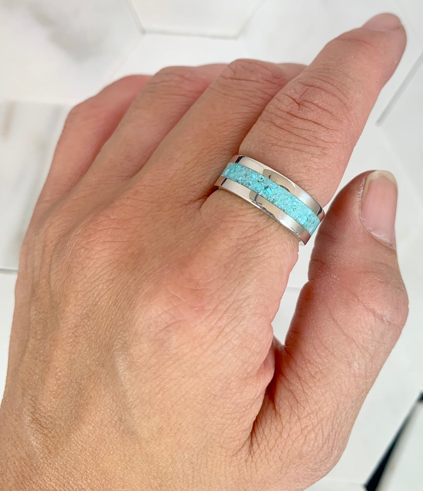 Turquoise Inlay Ring